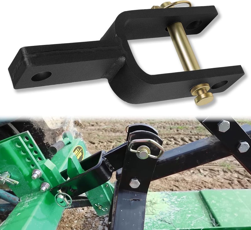 Camoo Versatile Quick Hitch Adapter Used to Adjust Top Link Bracket Movements Fit for Category 1, 3-Point Quick Hitch - Image 1